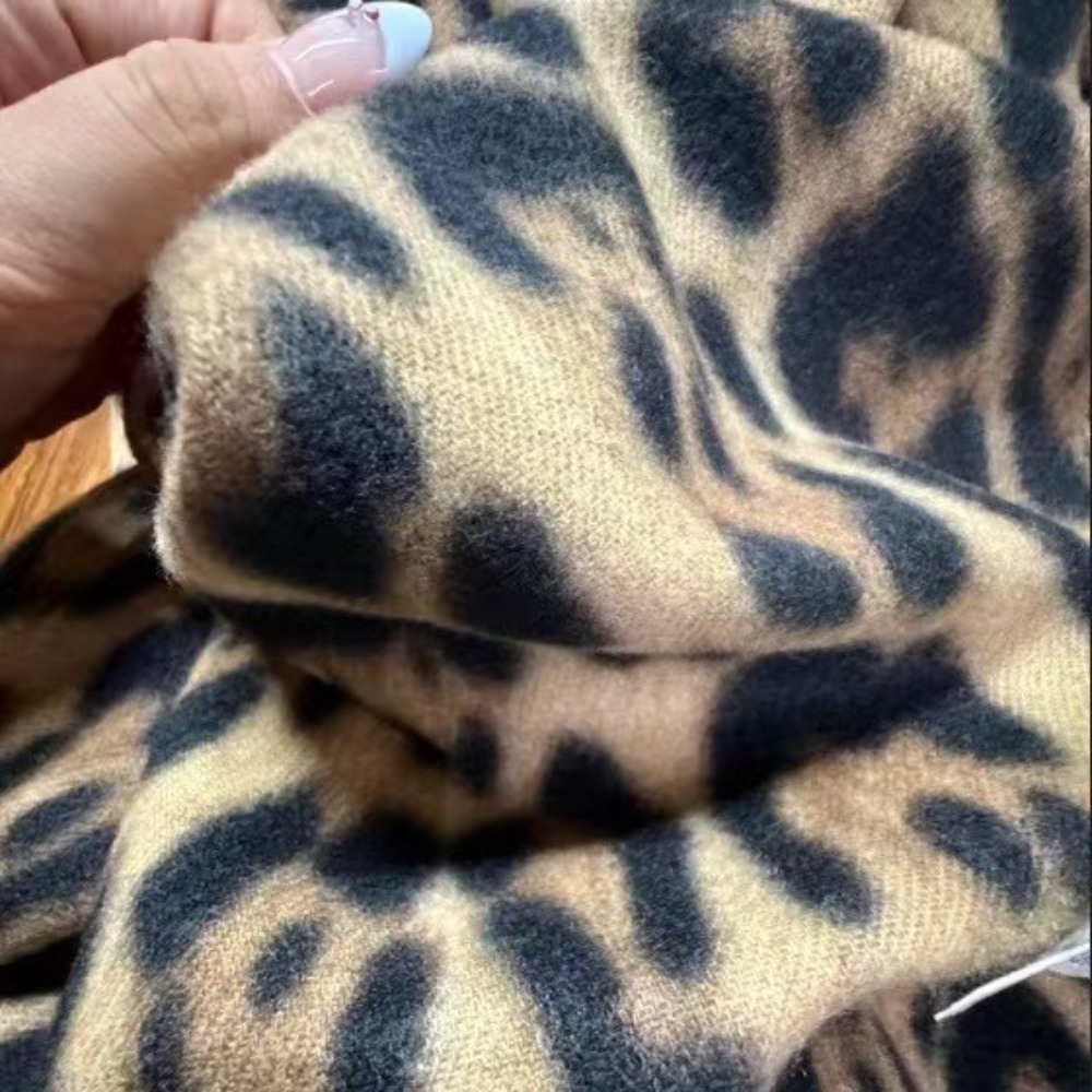 190*70CM Design Leopard Scarf  - Cashmere Throw Blanket 评论和价格