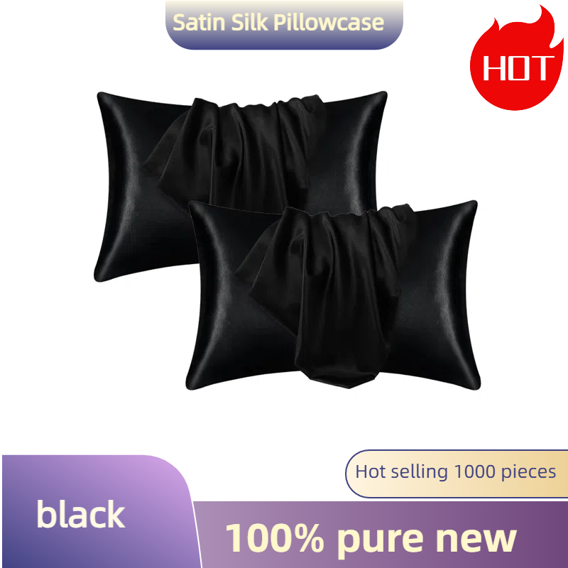 1/2pcs Satin Silk Pillowcase f - Silk Pillowcase Set 评论和价格