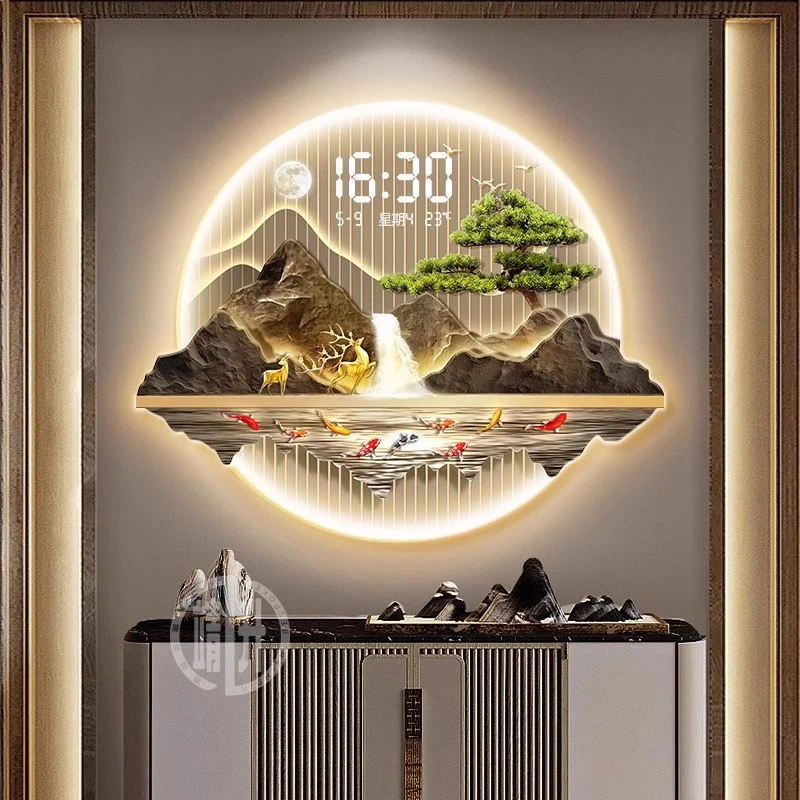 Chinese Style Design Wall Cloc - Luxury Lifestyle Design 评论和价格
