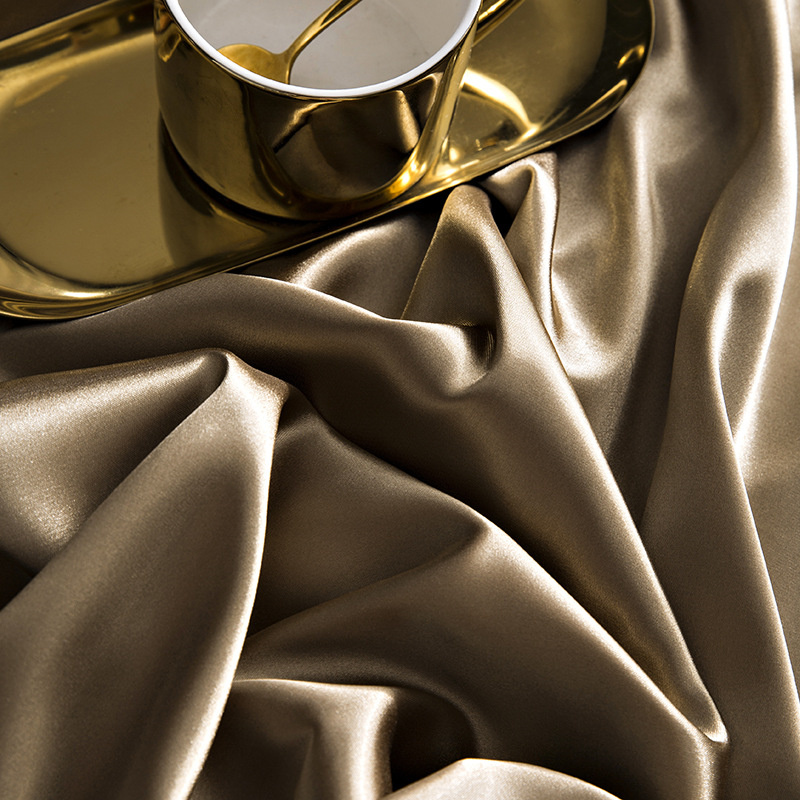 Luxury Gold Mulberry Silk Bedd - Silk Pillowcase Set 评论和价格