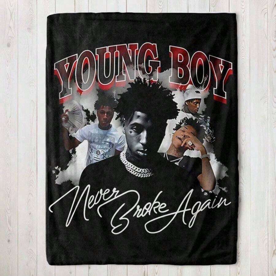 Customize Young Boy Never Brok - Cashmere Throw Blanket 评论和价格