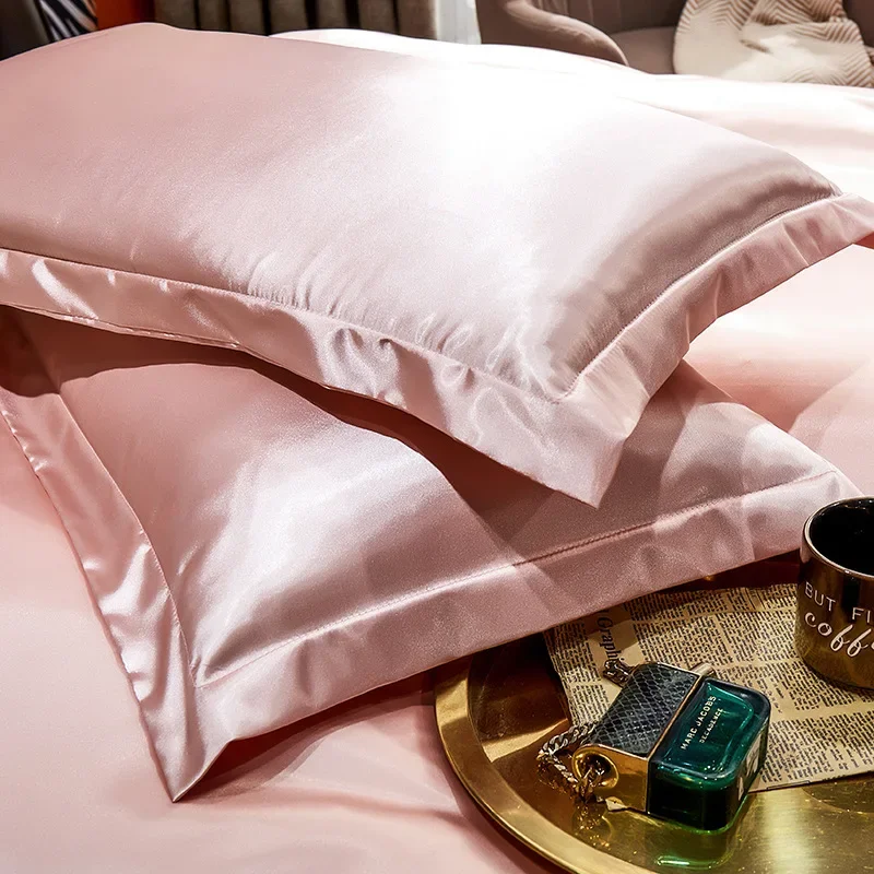 2PCS 100% Pure Real Silk pillo - Silk Pillowcase Set 评论和价格