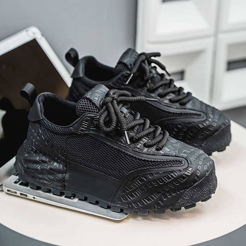Thick Sole Round Tip Men's Spo - Luxury Lifestyle Training 评论和价格