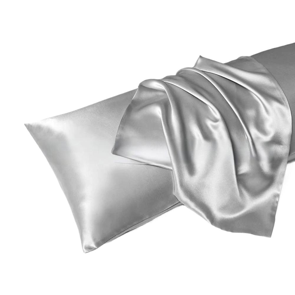 Luxury Satin Pillow Case For H - Silk Pillowcase Set 评论和价格