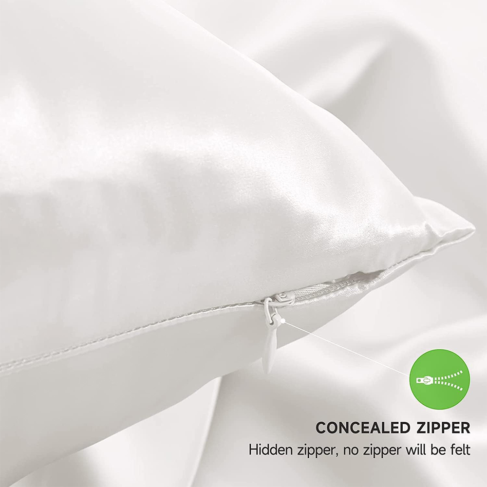 6A 30MM 100% Two Sides Pure Re - Silk Pillowcase Set 评论和价格