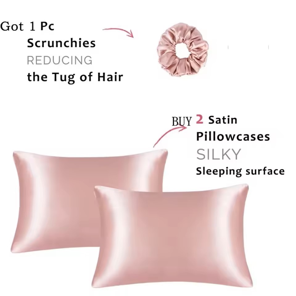 Kuup 1pcs Pillowcase Pillow Co - Silk Pillowcase Set 评论和价格