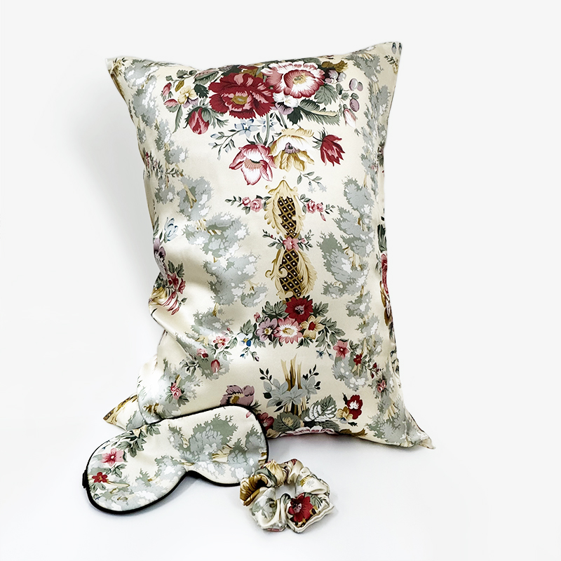 Zipper Pillowcase 1pc with Mat - Silk Pillowcase Set 评论和价格
