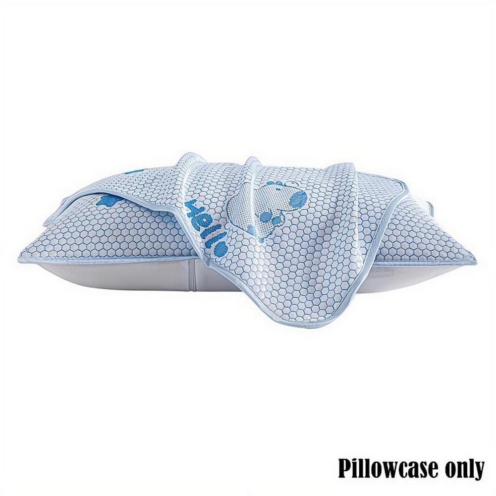 Summer Coolness Ice Silk Pillo - Silk Pillowcase Set 评论和价格