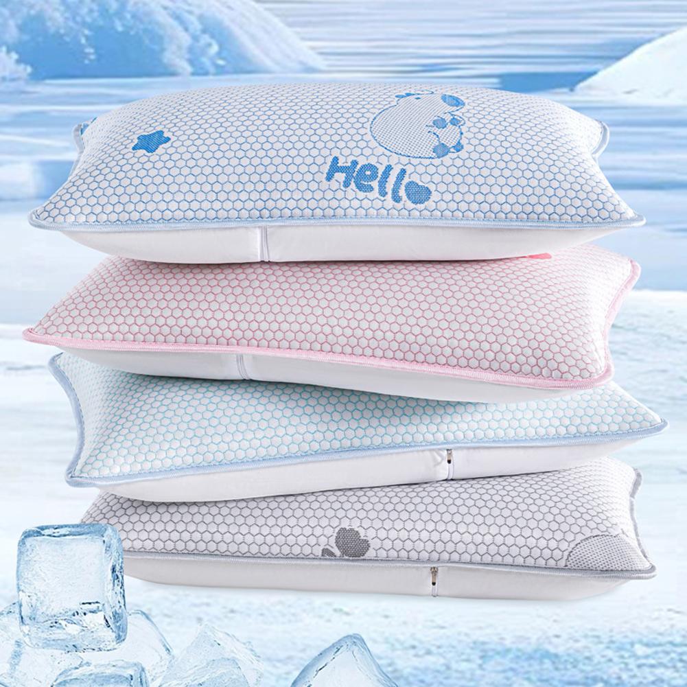 Summer Coolness Ice Silk Pillo - Silk Pillowcase Set 评论和价格